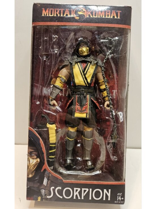 McFarlane Toys Other - McFarlane Mortal Kombat 11 Scorpion Series 1 (Yellow Outfit) 7”  Figure * Read